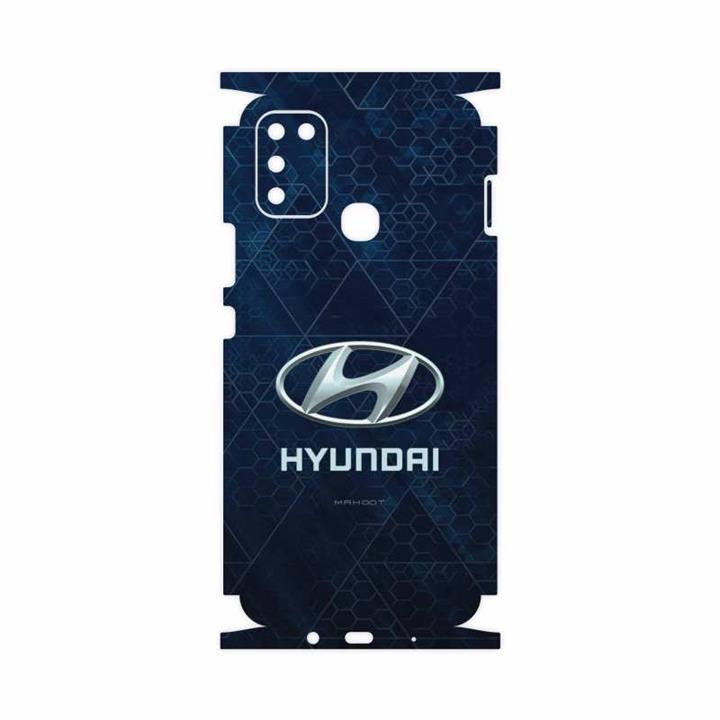 برچسب پوششی ماهوت مدل Hyundai-Logo-FullSkin مناسب برای گوشی موبایل اینفینیکس Hot 10 Play MAHOOT Hyundai-Logo-FullSkin Cover Sticker for Infinix Hot 10 Play